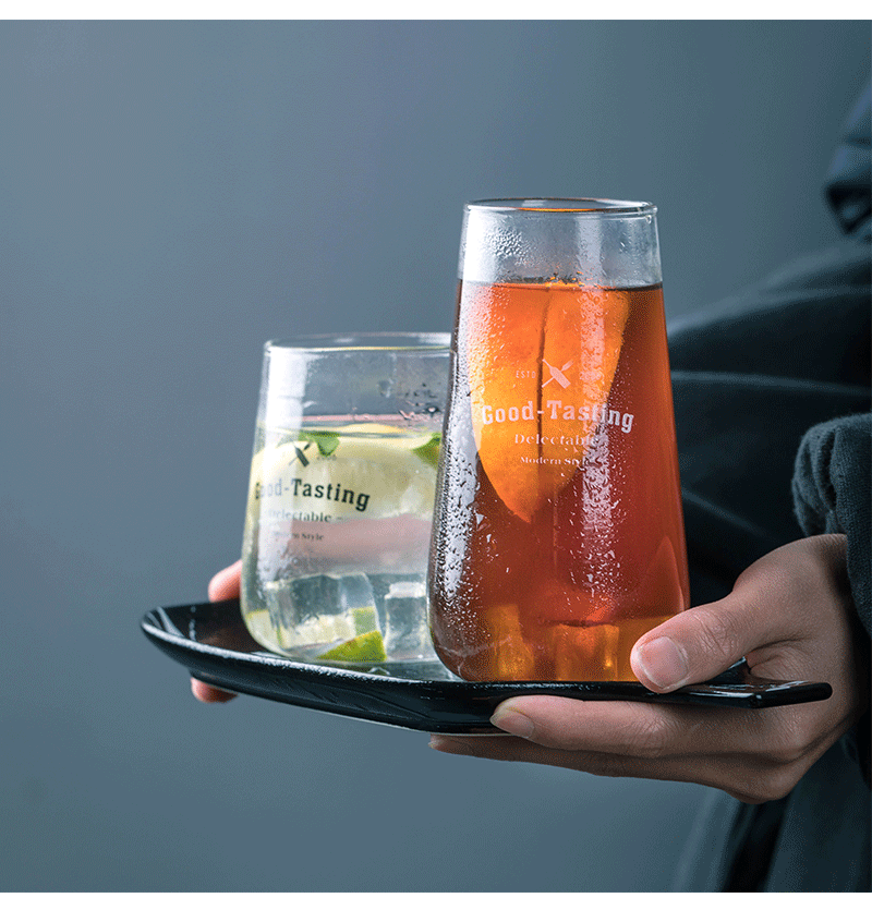 Simple tall glass