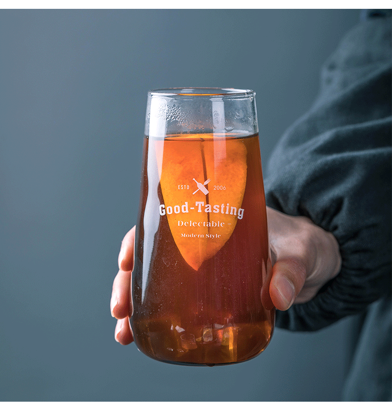 Simple tall glass