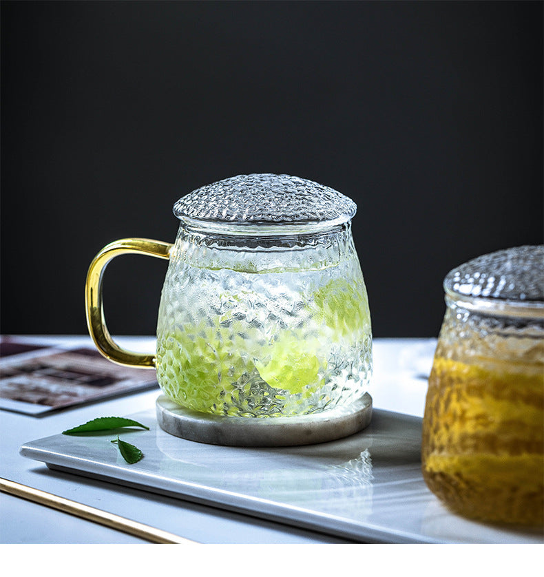 Hammered glass