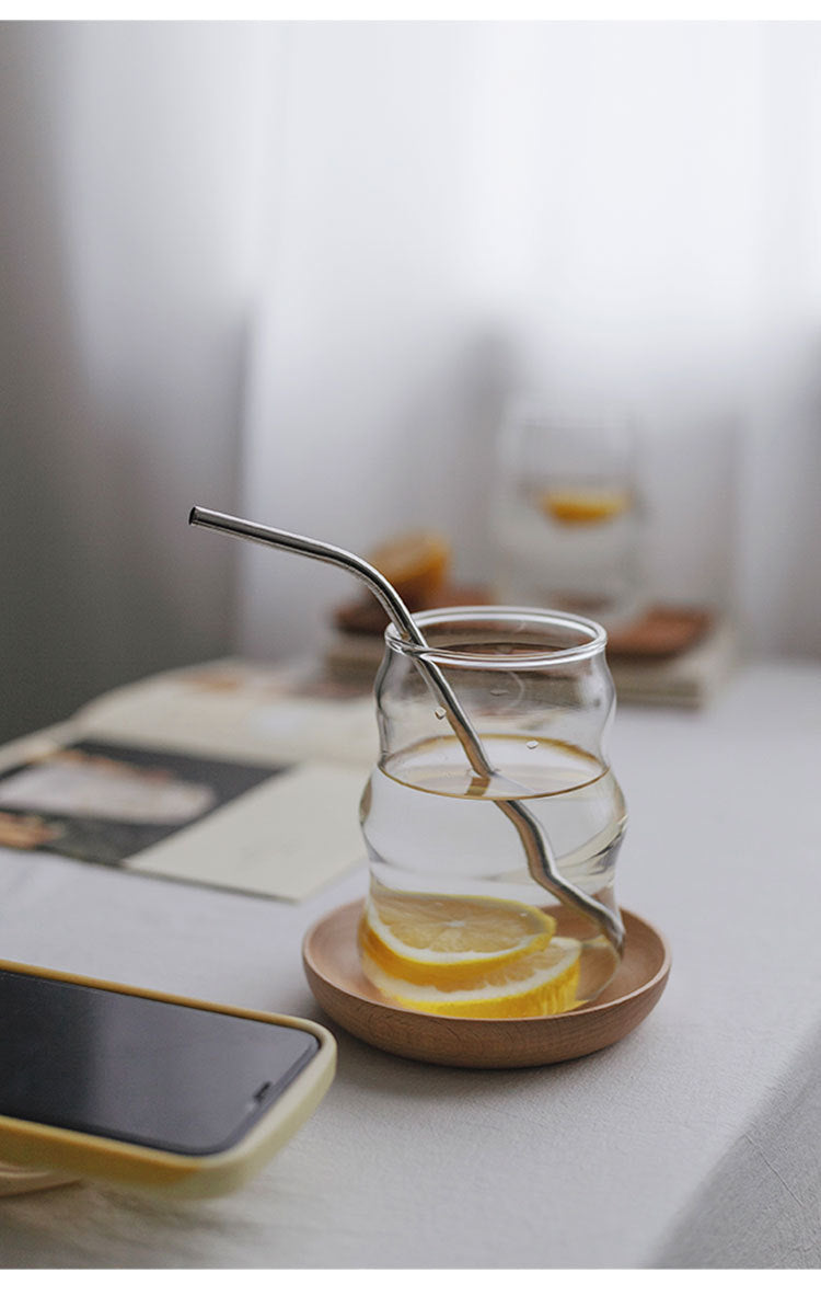 High borosilicate glass cup
