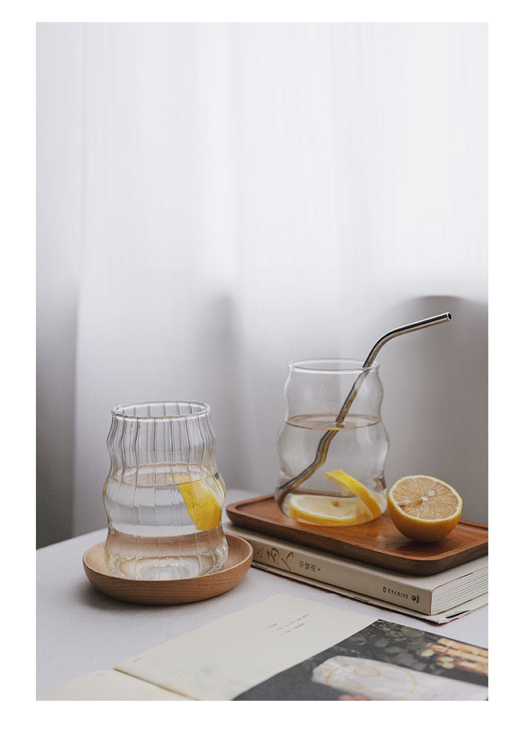 High borosilicate glass cup