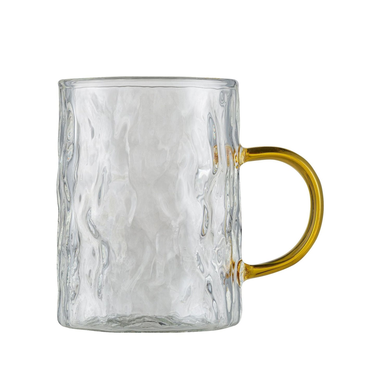 Household floral tea cup with handle