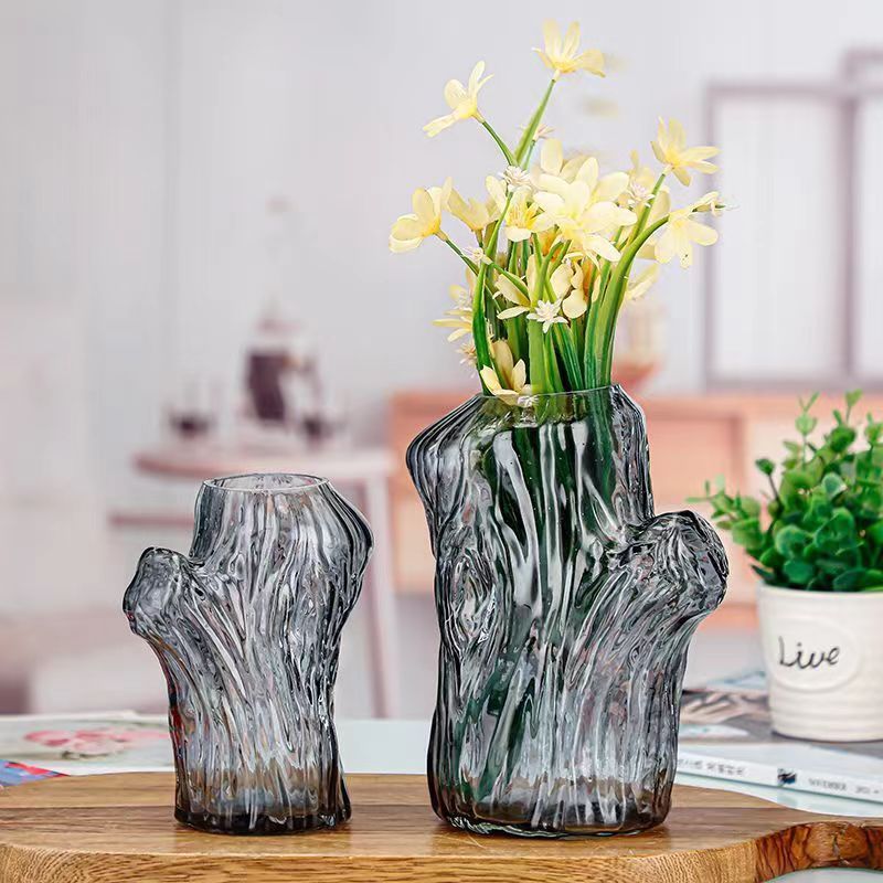 Simple vase creative branch glass vase