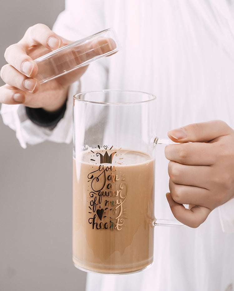 Extra large coffee glass