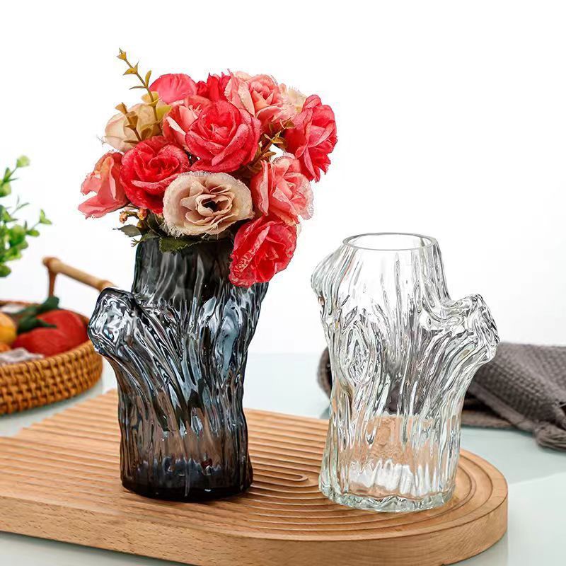 Simple vase creative branch glass vase