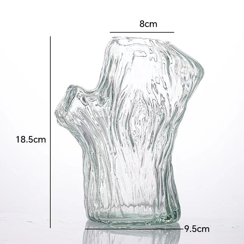 Simple vase creative branch glass vase