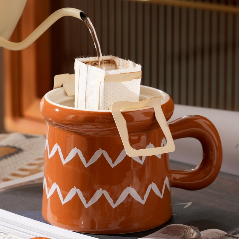 Retro Fashion Ceramic Mug