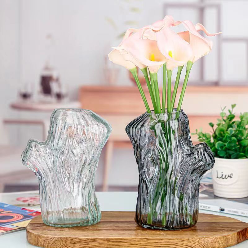 Simple vase creative branch glass vase