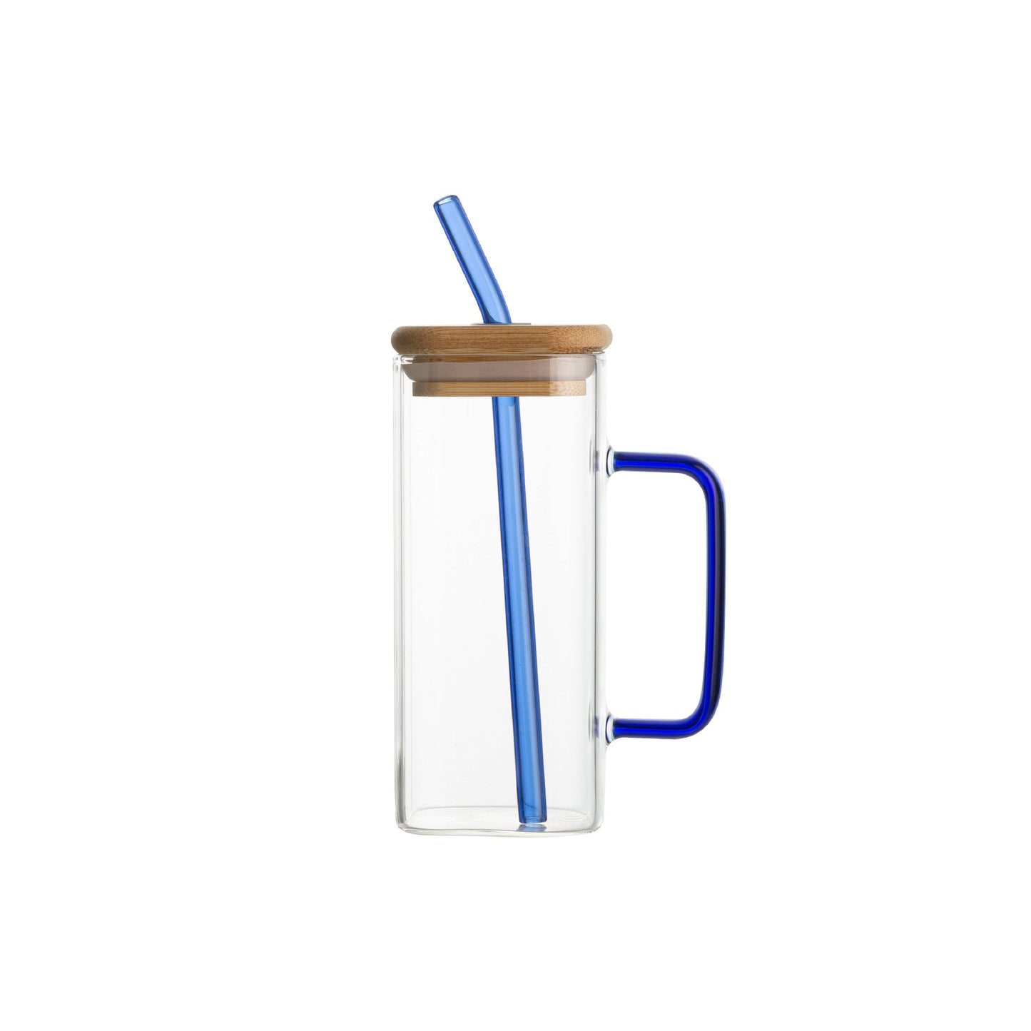Square glass with handle