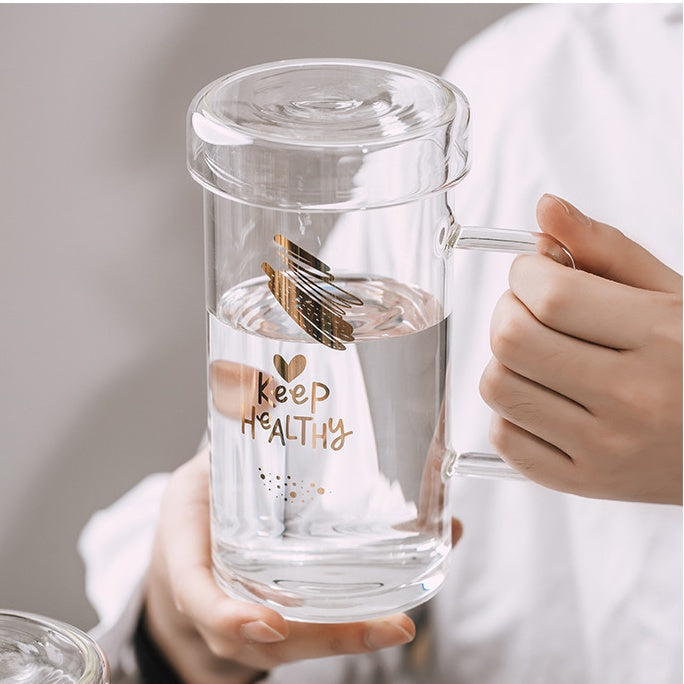 Extra large coffee glass