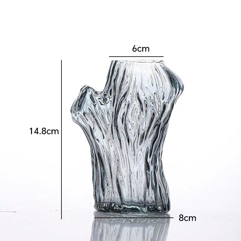 Simple vase creative branch glass vase