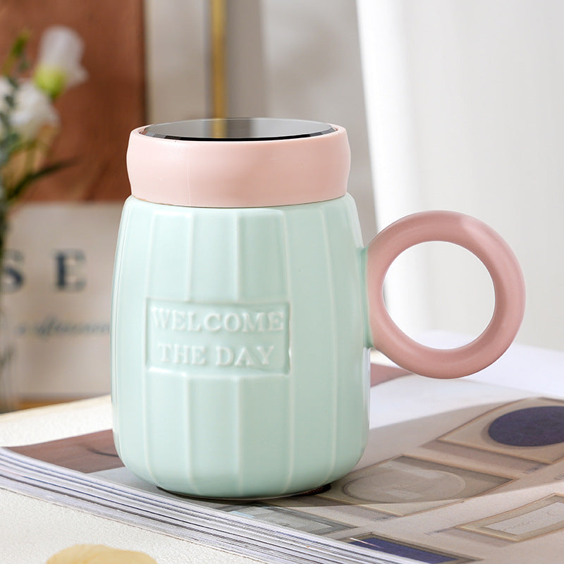 Morandi contrasting mirror cup