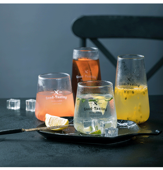 Simple tall glass