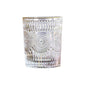 Sunflower Retro Embossed Glass Cup