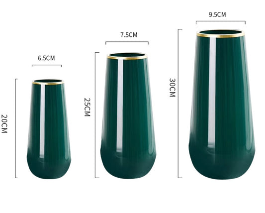 Morandi waist drum vase