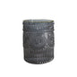 Sunflower Retro Embossed Glass Cup