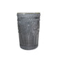 Sunflower Retro Embossed Glass Cup