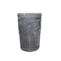Sunflower Retro Embossed Glass Cup