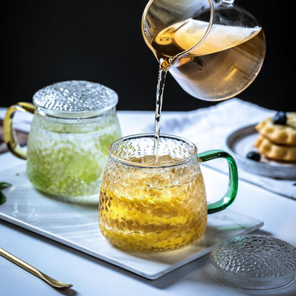 Hammered glass