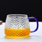 Hammered glass
