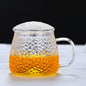 Hammered glass
