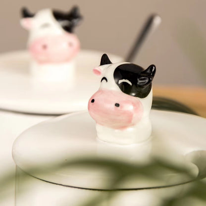 Painted Calf Ceramic Mug
