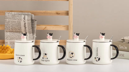 Painted Calf Ceramic Mug