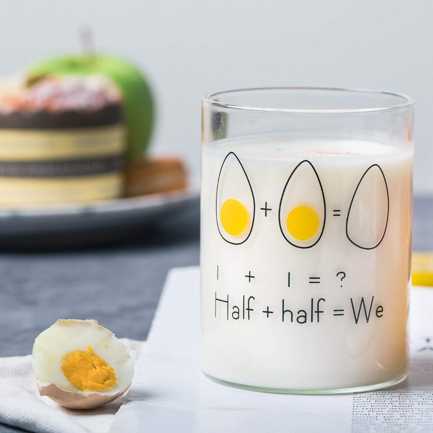 Simple and cute straight cup