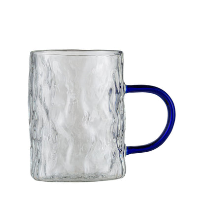 Household floral tea cup with handle