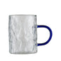 Household floral tea cup with handle