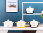 Hand painted duck ceramic noodle bowl