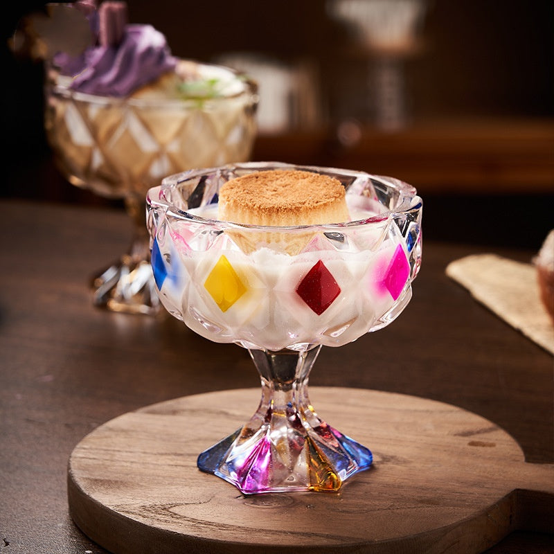 Creative short ice cream cup ice cream cup
