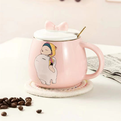 Forest girl ceramic mug