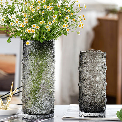 Misty high-end glass vase