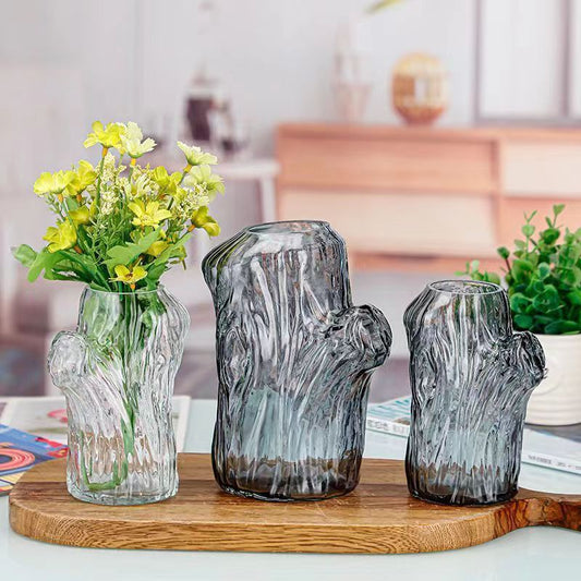 Simple vase creative branch glass vase