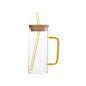 Square glass with handle