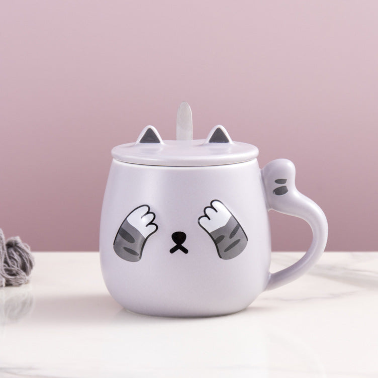 Creative cute three-dimensional cat mug