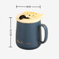 Cartoon cat ceramic mug