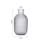 New embossed rhombus pattern vase 30pcs/ctn 4 colors