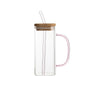 Square glass with handle