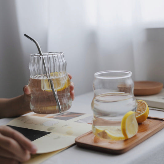 High borosilicate glass cup