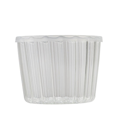 ins style heat-resistant transparent texture cup
