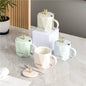 Light luxury three-dimensional bear mug