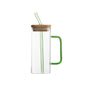 Square glass with handle