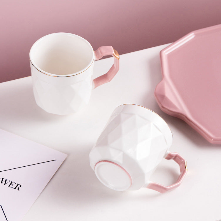 Light luxury ceramic kettle set
