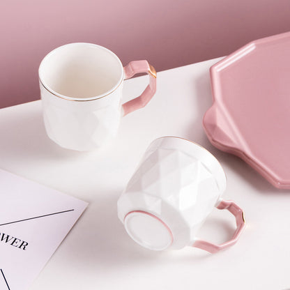Light luxury ceramic kettle set