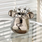 Personalized Bear Fruit Fork Ceramic Storage Jar