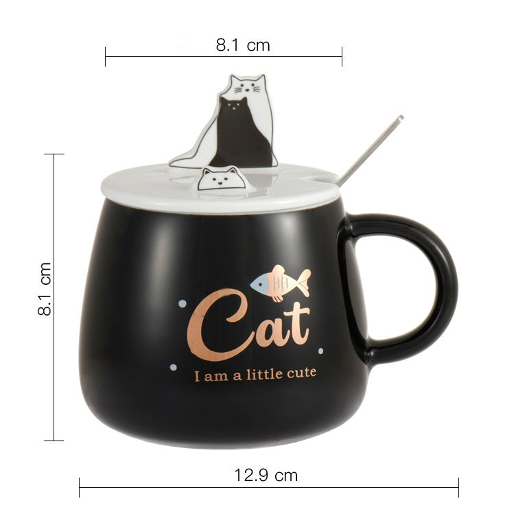 3D Cat Ceramic Mug