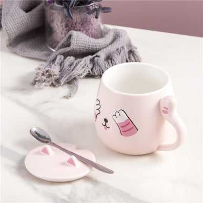 Creative cute three-dimensional cat mug