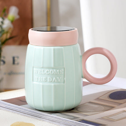 Morandi contrasting mirror cup
